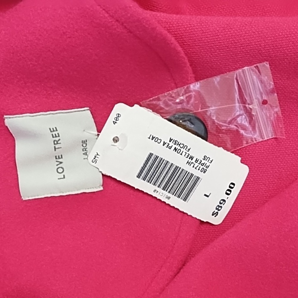 Pink Double Breasted Jacket - Picture 8 of 8